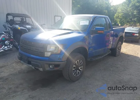 2012 Ford F-150 Svt Raptor from USA, damaged, VIN 1FTEX1R61CFA22556